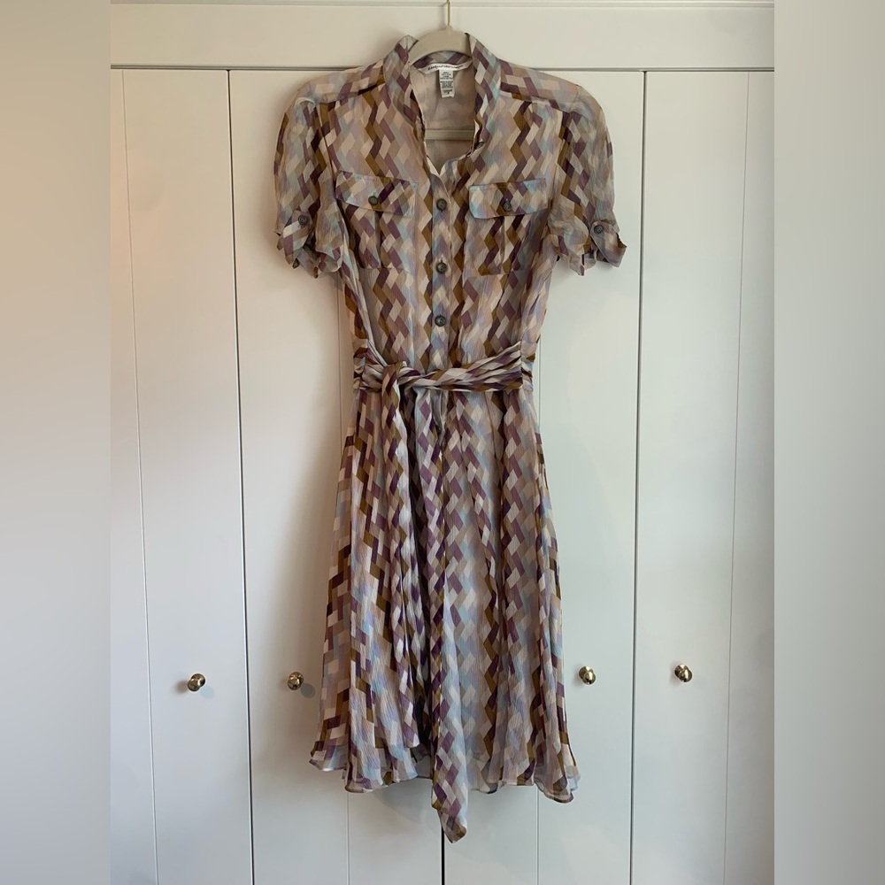 Diane Von Furstenberg Nima Silk Dress Size 6
